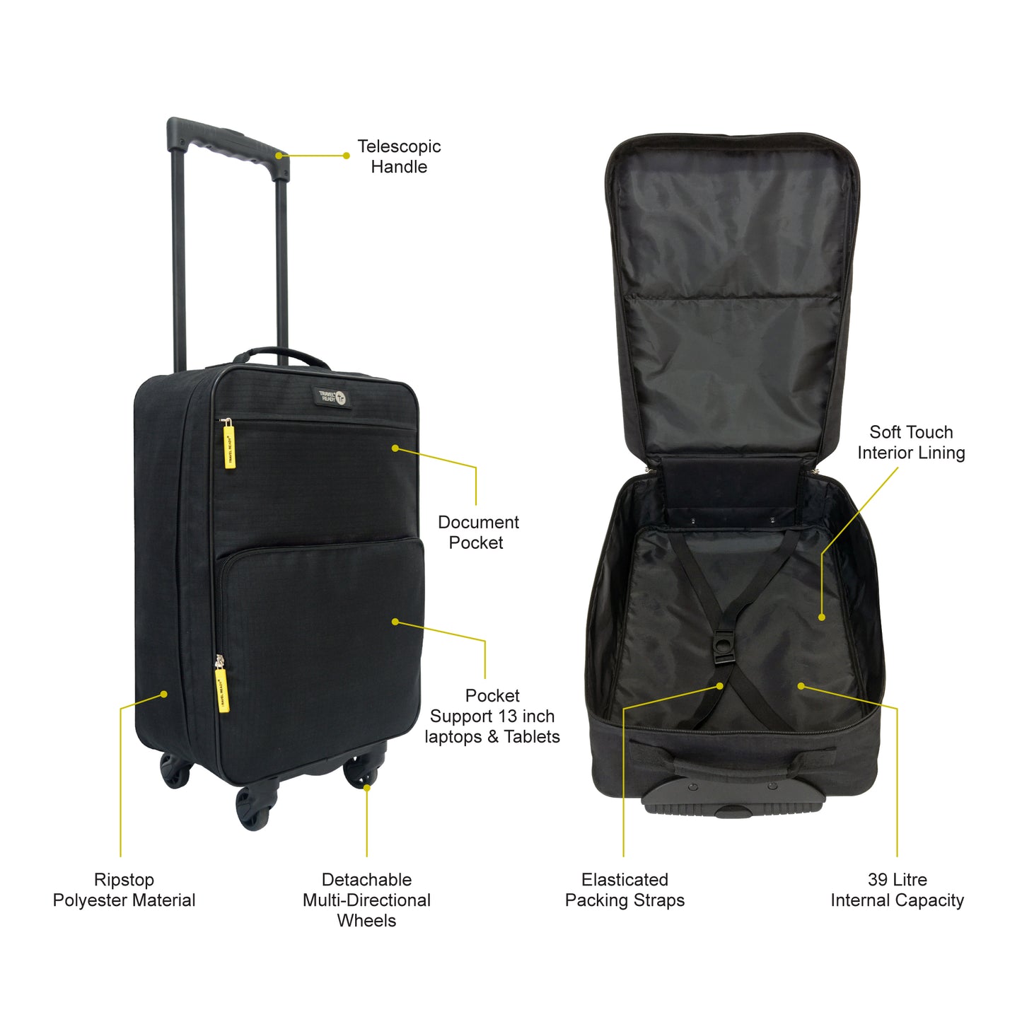 4 Wheel Trolley Bag